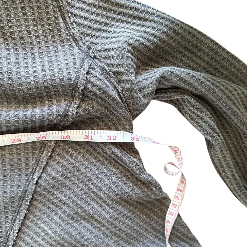 We The Free Coraline Thermal Long Sleeve Top Gray Size S